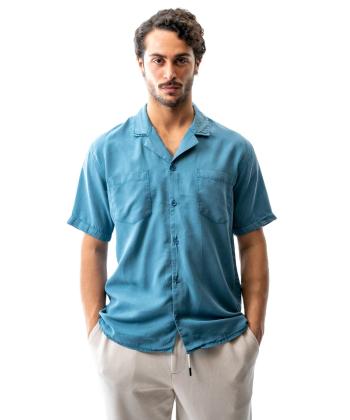 پيراهن آستين كوتاه مردانه آر ان اس مدل 12202661