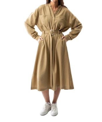 پيراهن جيب دار زنانه آر ان اس مدل 11082691