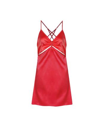 لباس خواب پیراهن ساتن نیو مدل Papillon