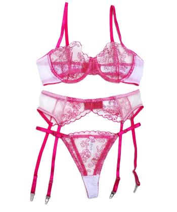 ست سوتین و شورت زنانه ژینا مدل 1200-5