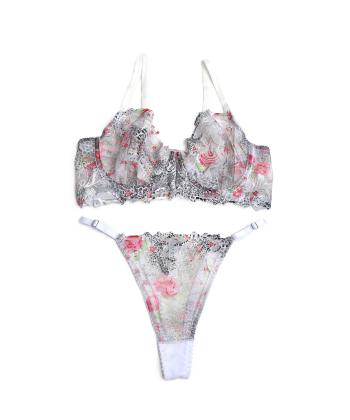 ست سوتین و شورت زنانه ژینا مدل 2006-8