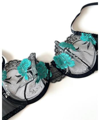 ست سوتین و شورت زنانه ژینا مدل 2010-15