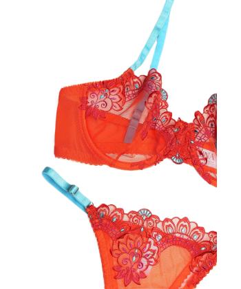 ست سوتین و شورت زنانه ژینا مدل 1148-16