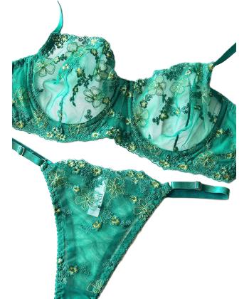 ست سوتین و شورت زنانه ژینا مدل 1007-13