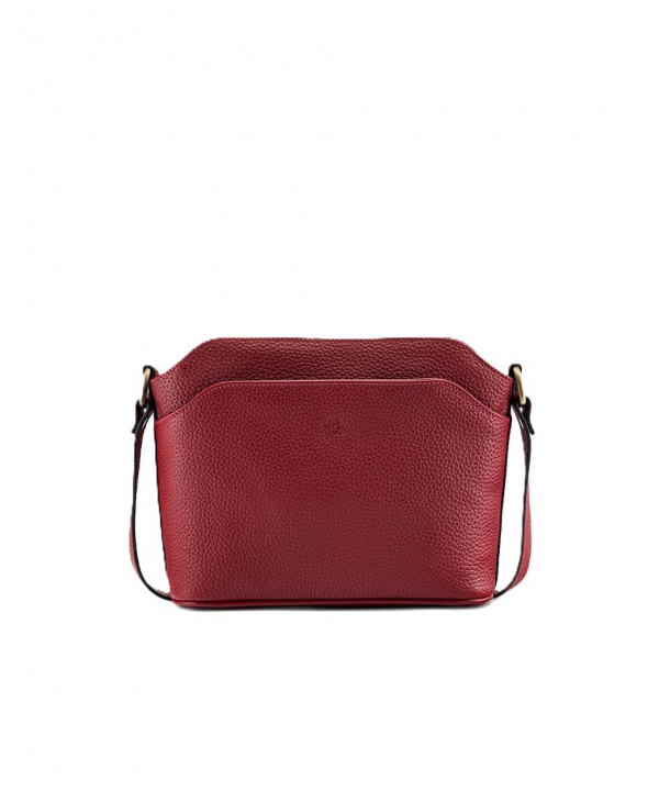 کیف دوشی زنانه چرم طبیعی نوین چرم Novin Leather مدل پرنیا