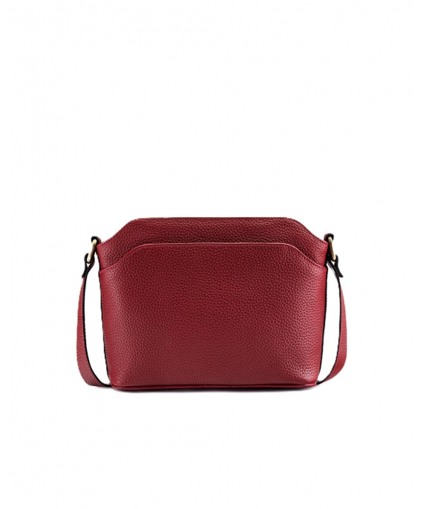 کیف دوشی زنانه چرم طبیعی نوین چرم Novin Leather مدل پرنیا