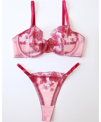 ست سوتین و شورت زنانه ژینا مدل 1148-18