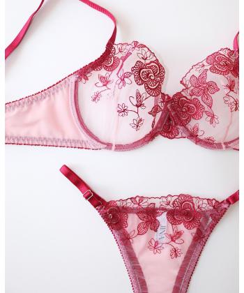 ست سوتین و شورت زنانه ژینا مدل 1148-18