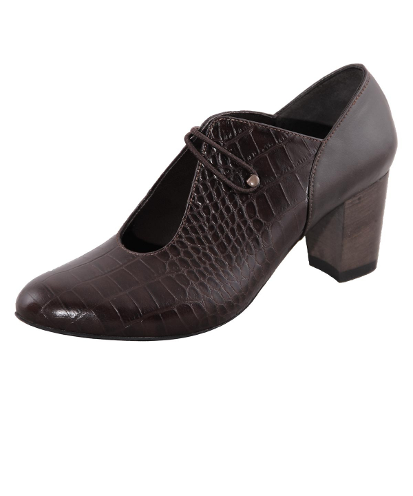 کفش چرم زنانه شهر چرم Leather City مدل SL1014