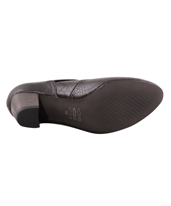 کفش چرم زنانه شهر چرم Leather City مدل SL1014