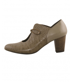 کفش چرم زنانه شهر چرم Leather City مدل SL1014