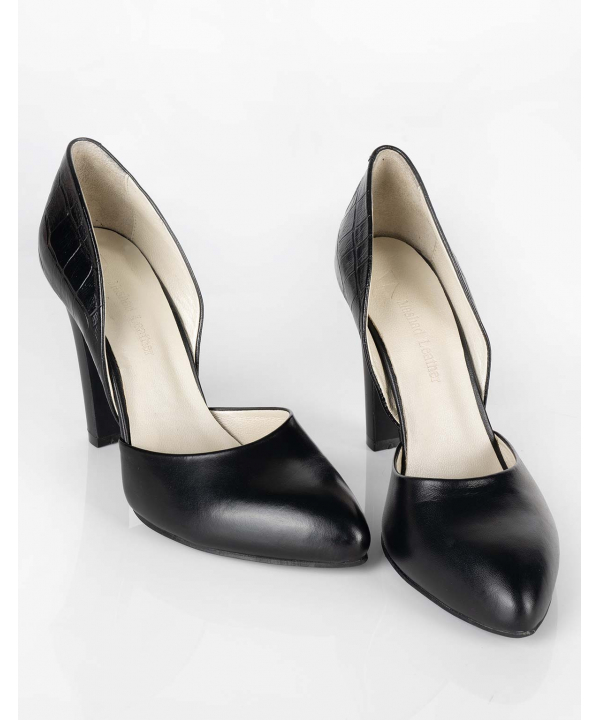 کفش مجلسی زنانه چرم مشهد Mashad Leather مدل J2369-001
