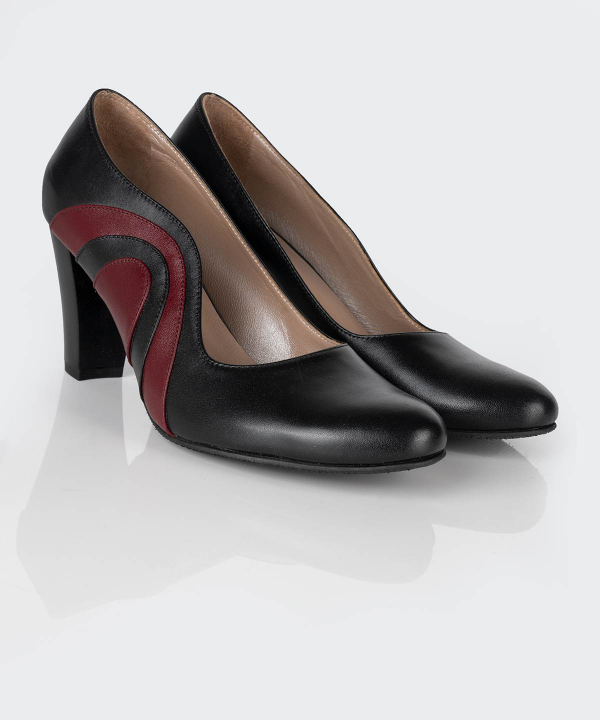 کفش پاشنه بلند زنانه چرم مشهد Mashad Leather مدل J2315-001