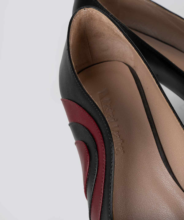 کفش پاشنه بلند زنانه چرم مشهد Mashad Leather مدل J2315-001