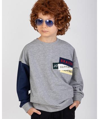 تيشرت آستين بلند پسرانه پيانو كد 11265