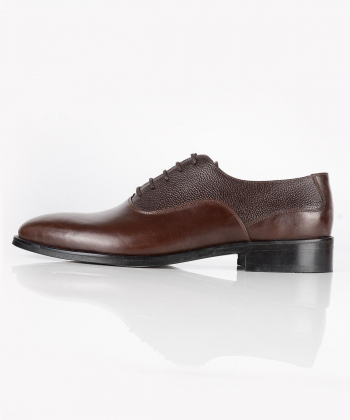 کفش مردانه مجلسی چرم مشهد Mashad Leather مدل J6017
