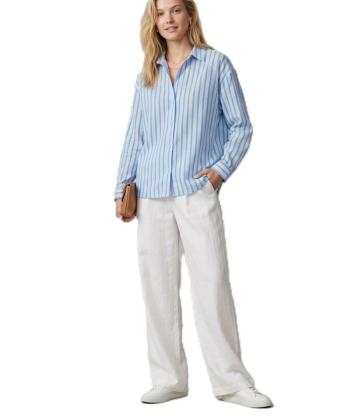 شومیز آستین بلند زنانه کوتون مدل 6SAK60003PW