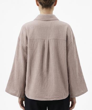 شوميز لينن زنانه بهبود مدل 701619