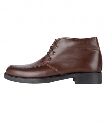 نیم بوت مردانه چرم طبیعی شهر چرم Leather City مدل F6034