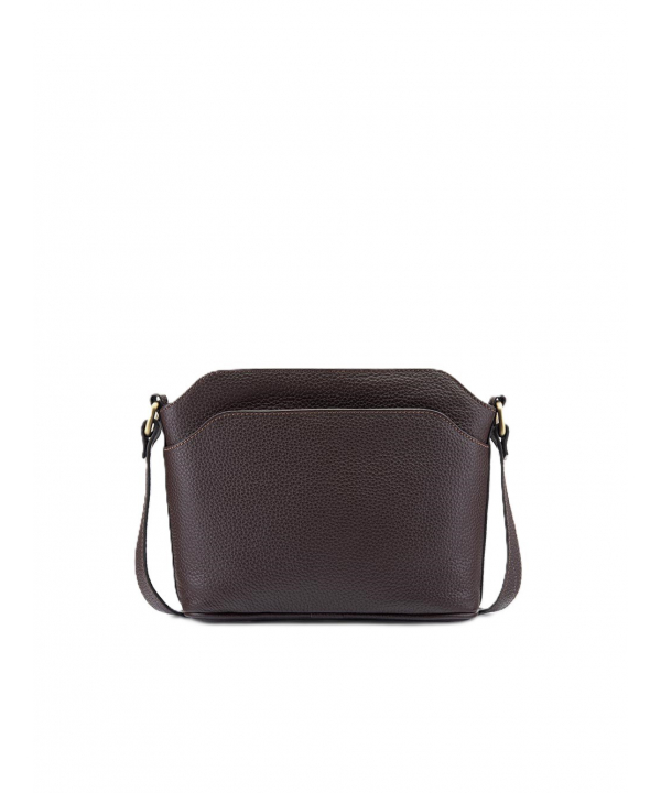 کیف دوشی زنانه چرم طبیعی نوین چرم Novin Leather مدل پرنیا