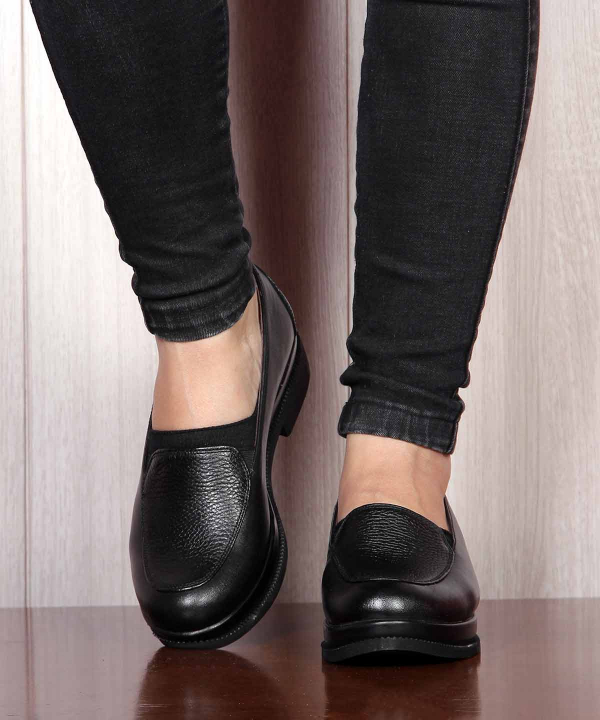 کفش چرم زنانه شهر چرم Leather City مدل F410