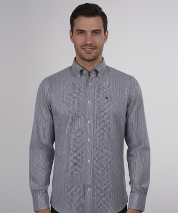 پیراهن آستین بلند مردانه پیرکاردین مدل SHM90204205