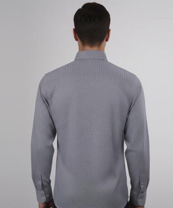 پیراهن آستین بلند مردانه پیرکاردین مدل SHM90204205