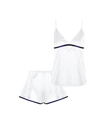 لباس خواب تاپ و شلوارک ساتن نیو مدل Doris