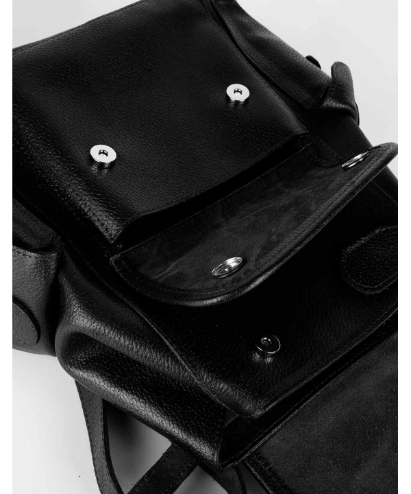 کوله پشتی چرم زنانه شهر چرم Leather City مدل SR980