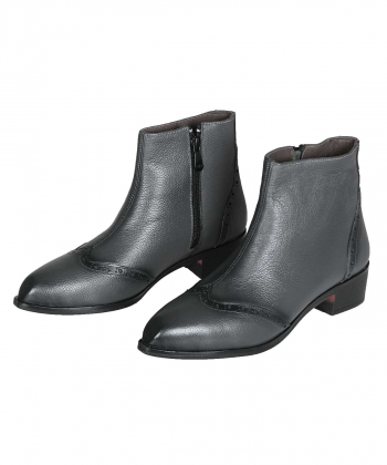 نیم بوت چرم زنانه شهر چرم Leather City مدل F4101