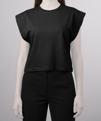 تیشرت آستین کوتاه نخی زنانه بهبود مدل 712133