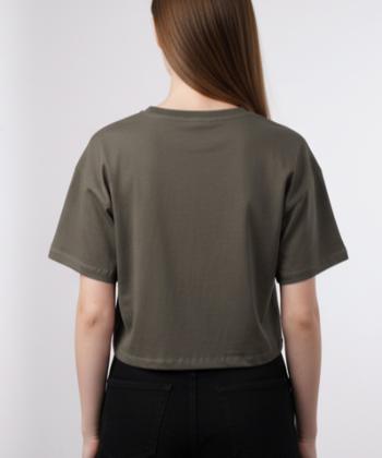 تیشرت آستین کوتاه نخی زنانه بهبود مدل 712129
