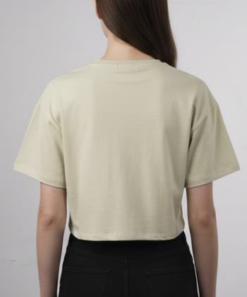 تیشرت آستین کوتاه نخی زنانه بهبود مدل 712129