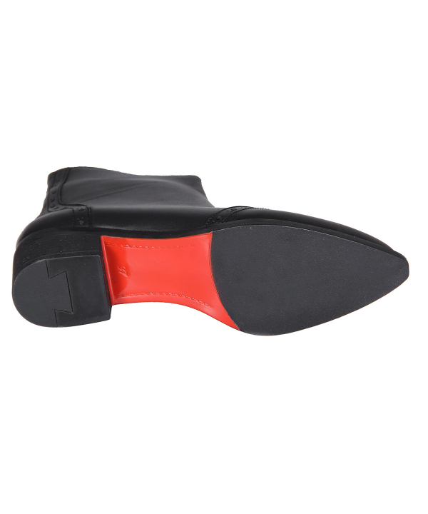نیم بوت چرم زنانه شهر چرم Leather City مدل F4101