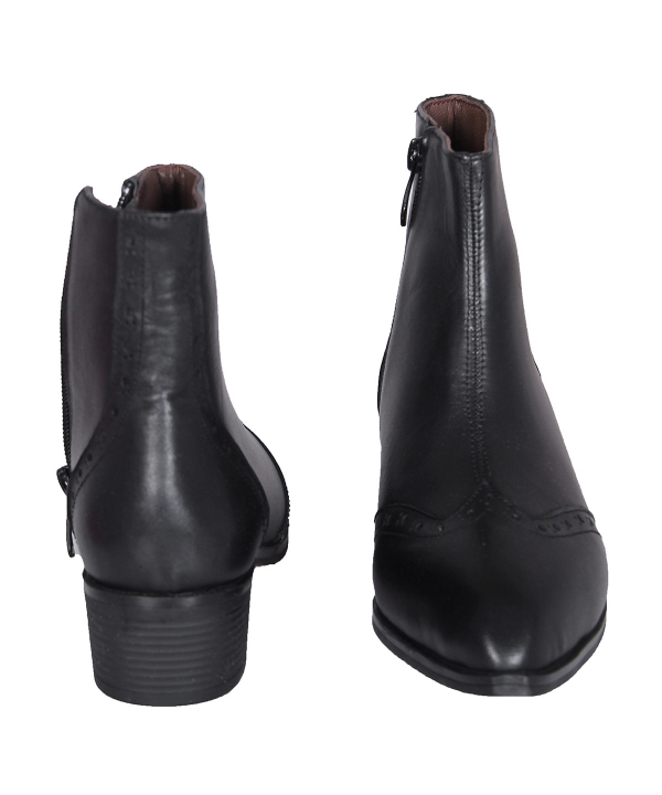 نیم بوت چرم زنانه شهر چرم Leather City مدل F4101