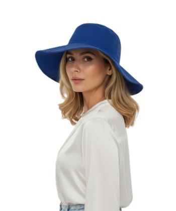 کلاه ساحلی زنانه تارتن مدل 21220277