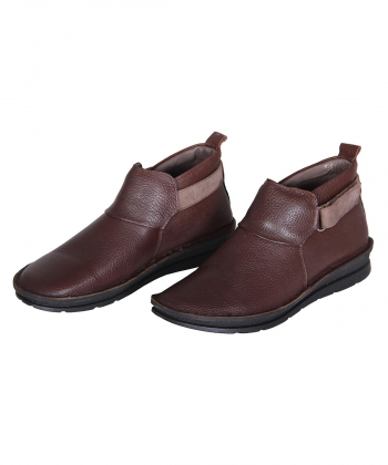 نیم بوت چرم زنانه شهر چرم Leather City مدل F4107