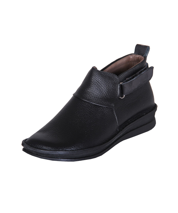 نیم بوت چرم زنانه شهر چرم Leather City مدل F4107