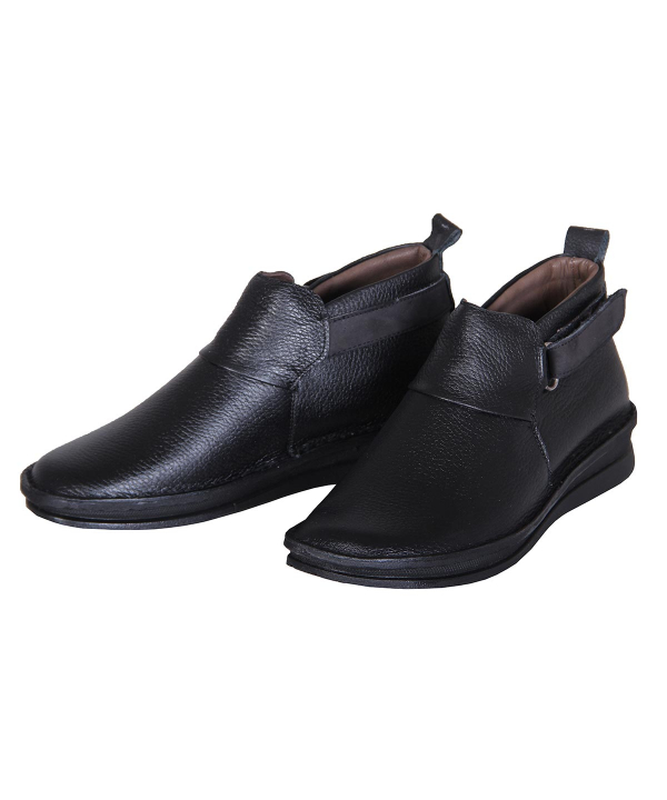 نیم بوت چرم زنانه شهر چرم Leather City مدل F4107