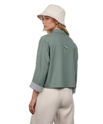 شومیز لینن زنانه بهبود مدل 711073