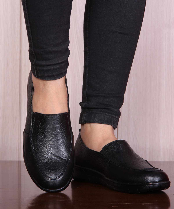 کفش چرم زنانه شهر چرم Leather City مدل F4091