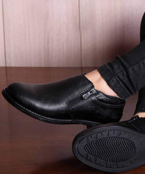 کفش چرم زنانه شهر چرم Leather City مدل KA12
