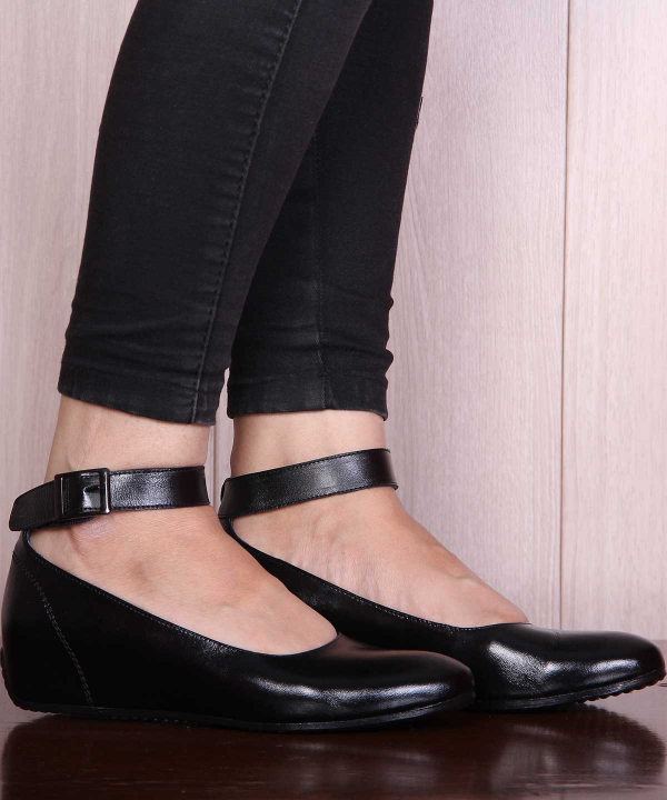 کفش چرم زنانه شهر چرم Leather City مدل pc135