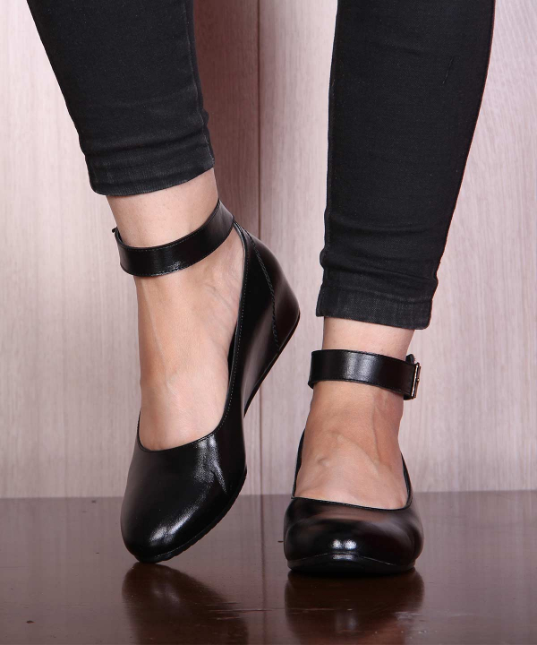 کفش چرم زنانه شهر چرم Leather City مدل pc135