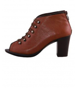 کفش پاشنه بلند زنانه چرم طبیعی شهر چرم Leather City مدل SL314
