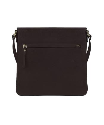 کیف دوشی زنانه چرم طبیعی نوین چرم Novin Leather مدل ساندرا