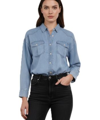 شوميز آستین بلند زنانه بهبود مدل 701614