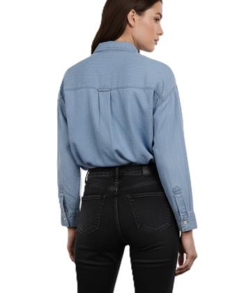 شوميز آستین بلند زنانه بهبود مدل 701614