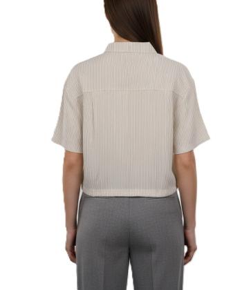 شومیز آستین کوتاه زنانه جین وست مدل 52233501