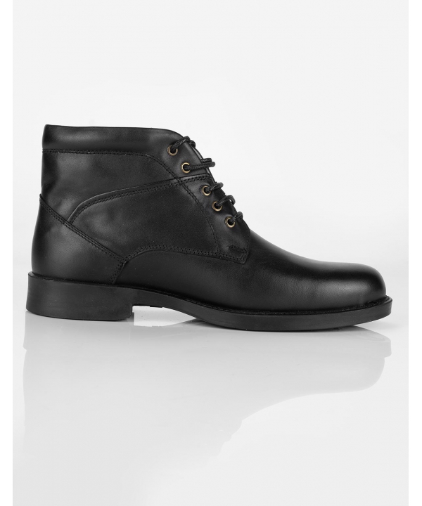 نیم بوت چرم مردانه شهر چرم Leather City مدل F6038